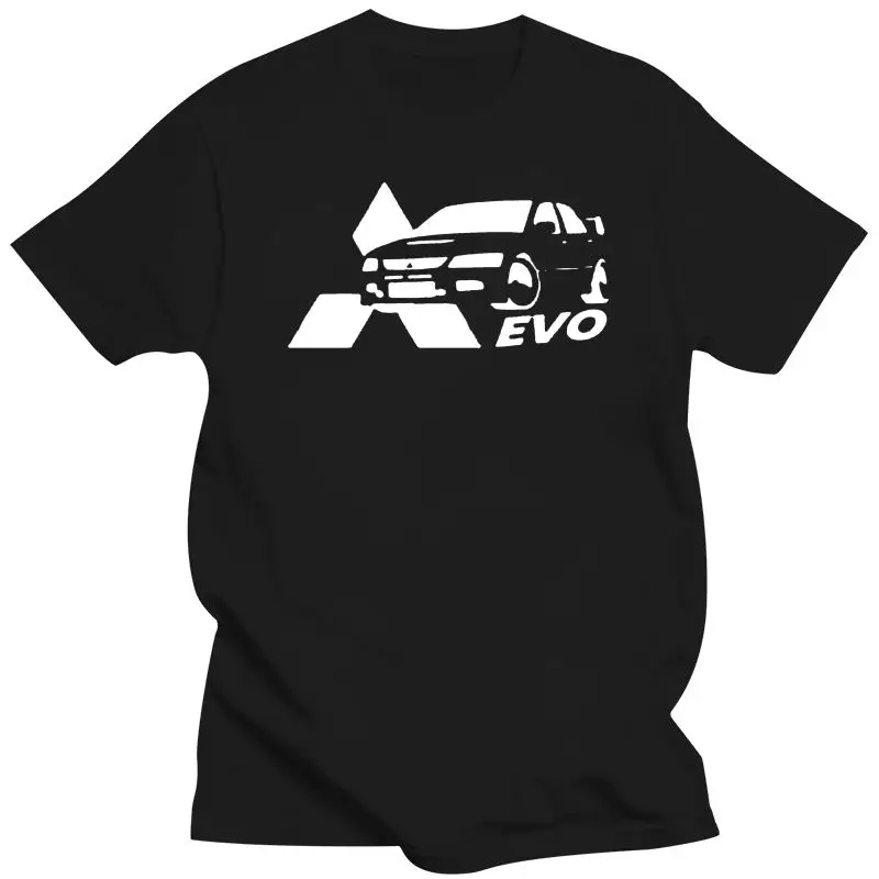

2019 New Fashion Brand Print T-Shirt Male Brand T Shirt Evo Car Evolution Lancer 4G63 IX VIII 8 9 Tee shirt