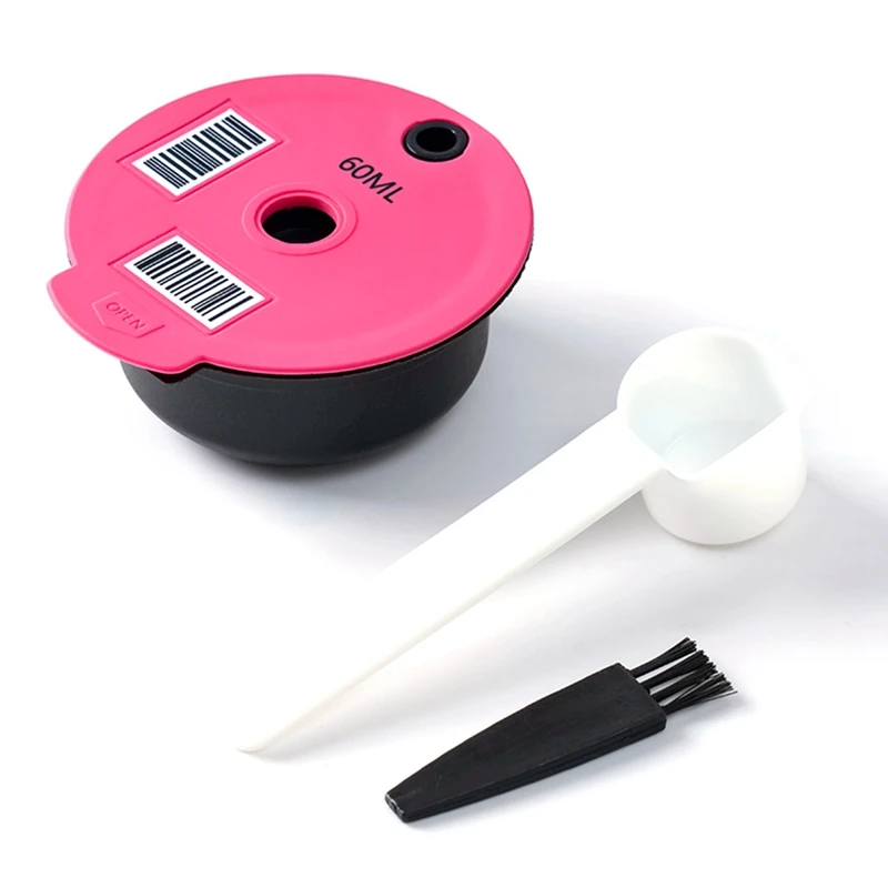 

Refillable PP Coffee Capsule Pod for Bosch Tassimo Stainless Steel Mesh Refillable Reusable Coffee Filter Cups Coffee