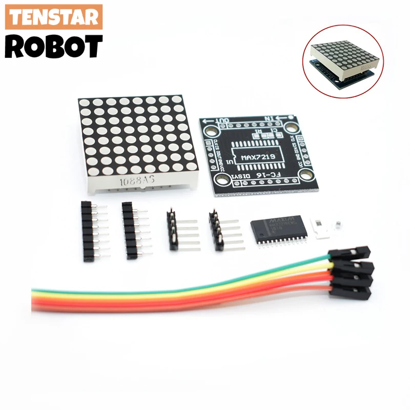 MAX7219 матричный модуль микроконтроллер модуль DIY KIT