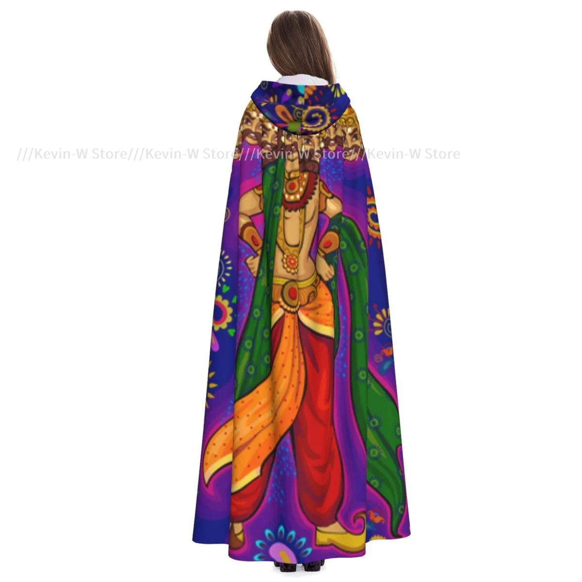 Фотофон с капюшоном индийская счастливая шоссейра средневековый костюм ведьма