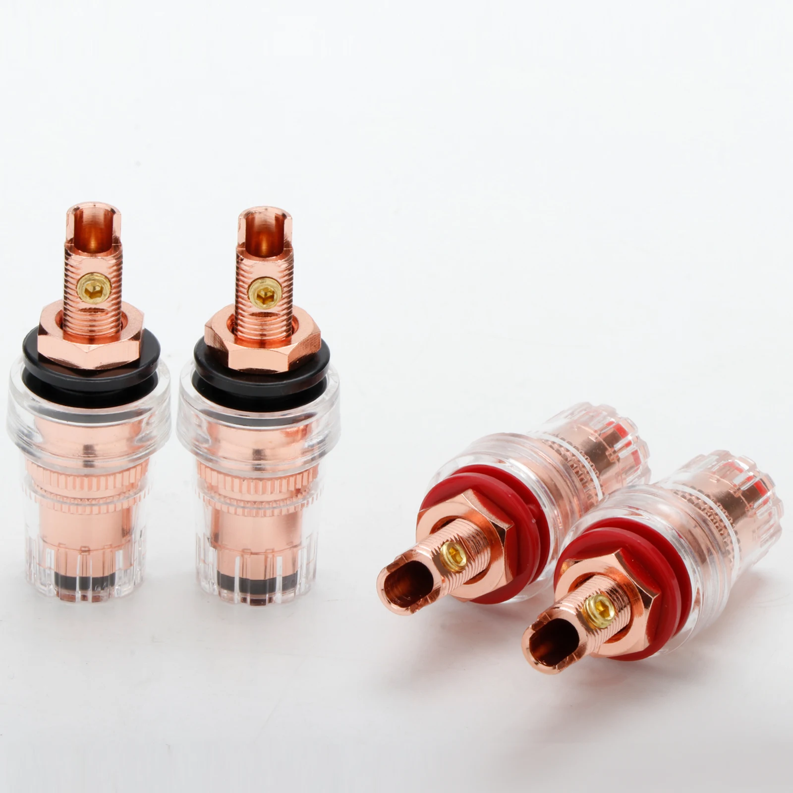 Медный 99.998% связующий столб соединители для динамиков из чистой меди такой же как