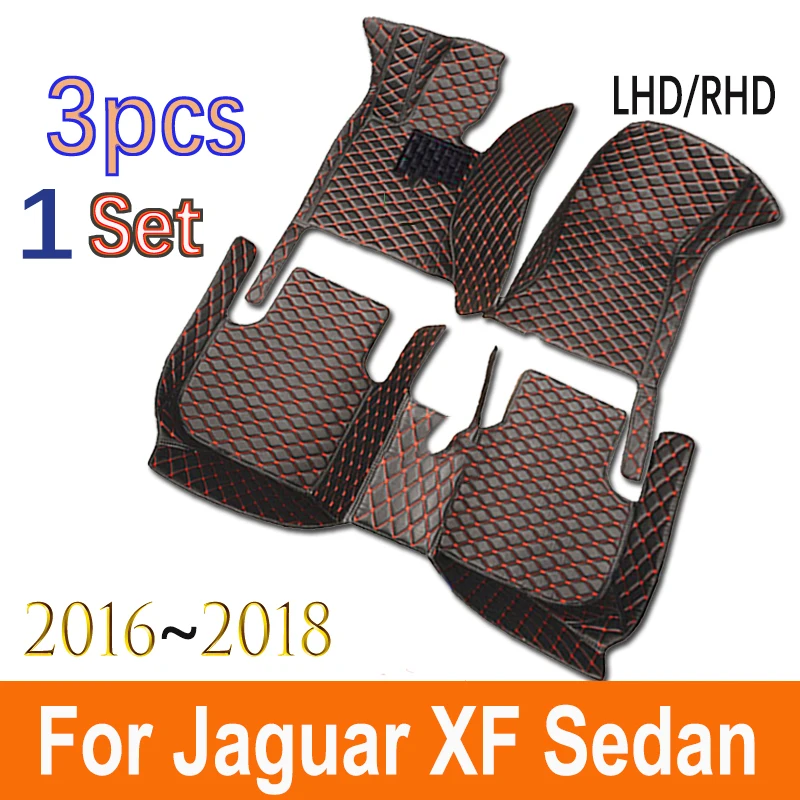 

Автомобильные коврики для Jaguar XF Sedan 2016 2017 2018 Custom auto foot автомобильный коврик cover