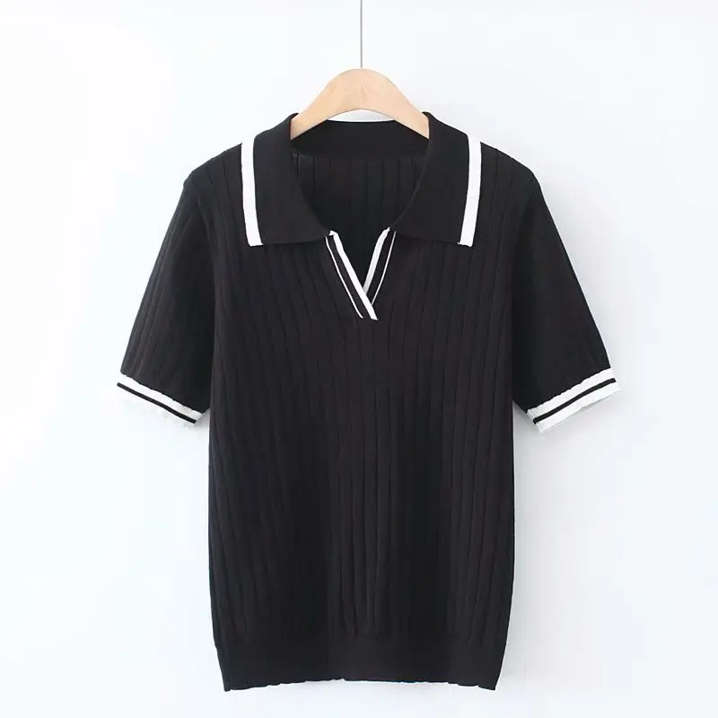 2023 summer new fashion maternity short-sleeved t shirt women  Black