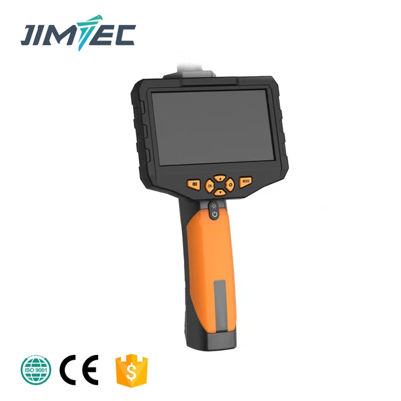 

JIMTEC 5,0 дюймовый IPS HD дисплей Инспекционная камера 1 м кабель видео бороскоп промышленный эндоскоп