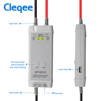 cleqee 1300v 100mhz high voltage oscilloscope probe accessories parts dp10013 differential probe kit 3 5ns rise time
