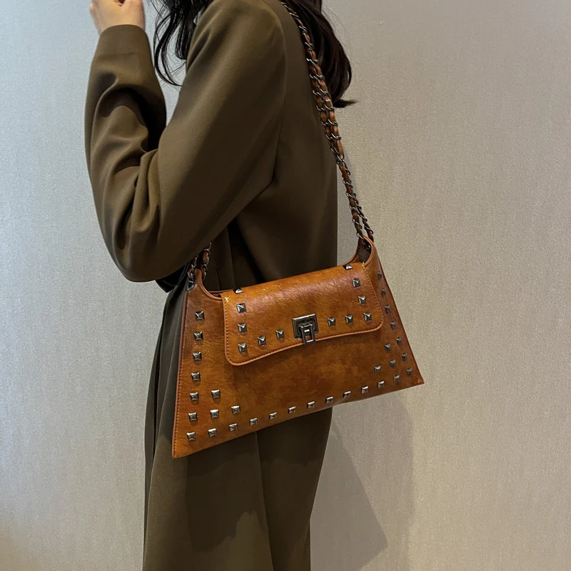 Мотобайкерская сумка через плечо новинка 2024