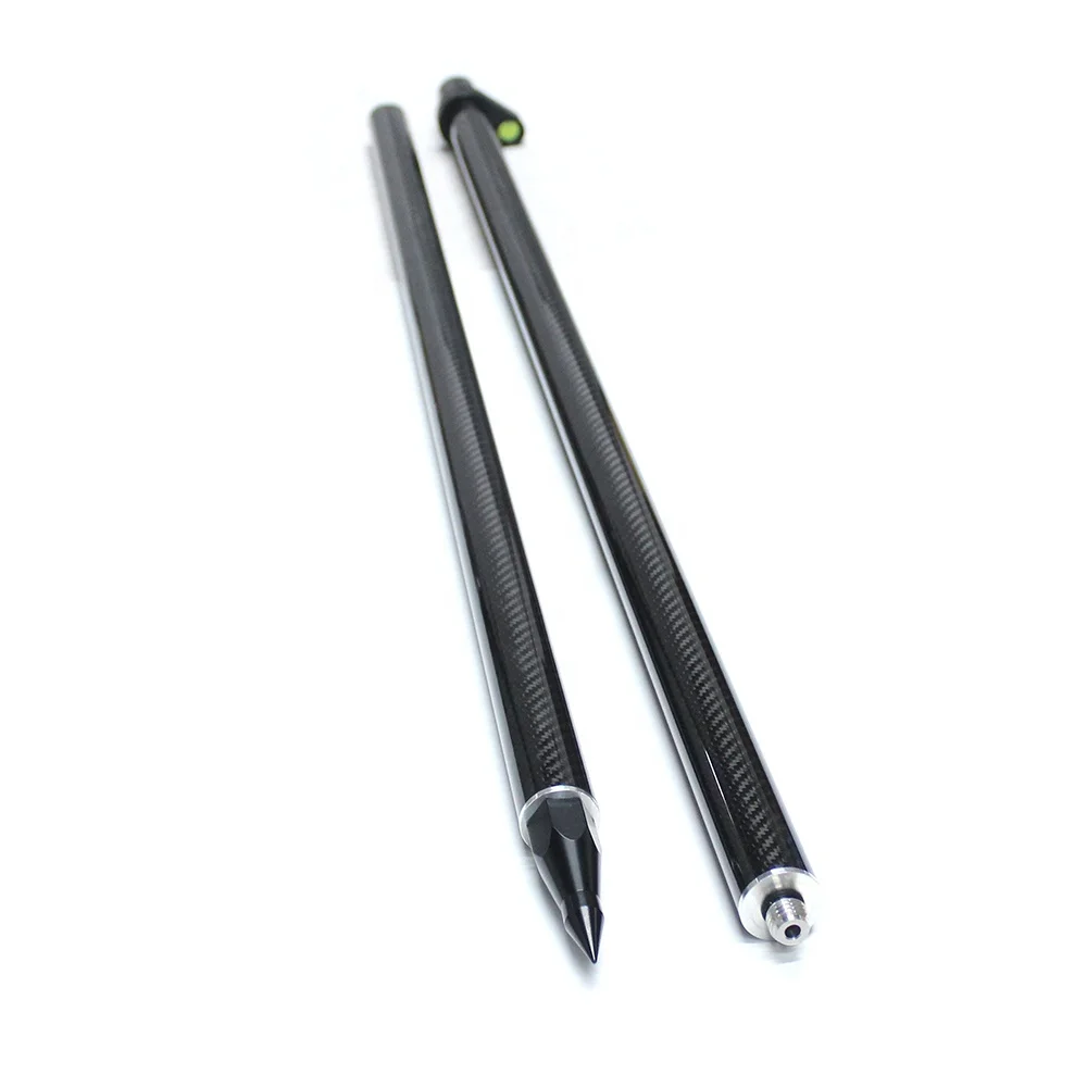 2M 4 Sections  GPS Carbon Pole Telescopic Carbon Fiber Prism GPS Pole for Trimble