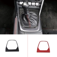 for 2022 subaru brz soft carbon fiber car styling car gear panel decorative sticker car interior protection accessories