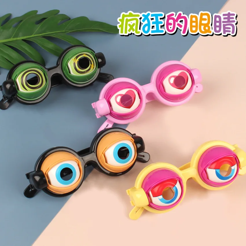 

Праздничные забавные детские очки Crazy Eyes, новые модели
