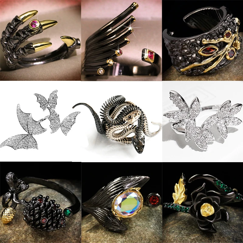 

Fashion S925 Silver Color Bling CZ Zircon Charm Women Rings Girl Lady Finger Ring Party Band Wedding Engagement Jewelry Gift