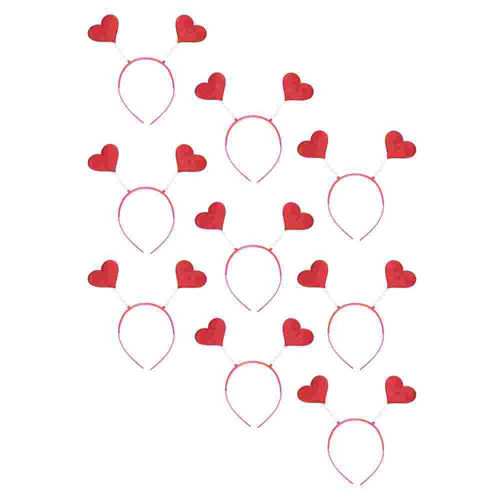 

Cupid Headpiece Red Heart Headband Hair Accessories Girls Lovely Party Headbands
