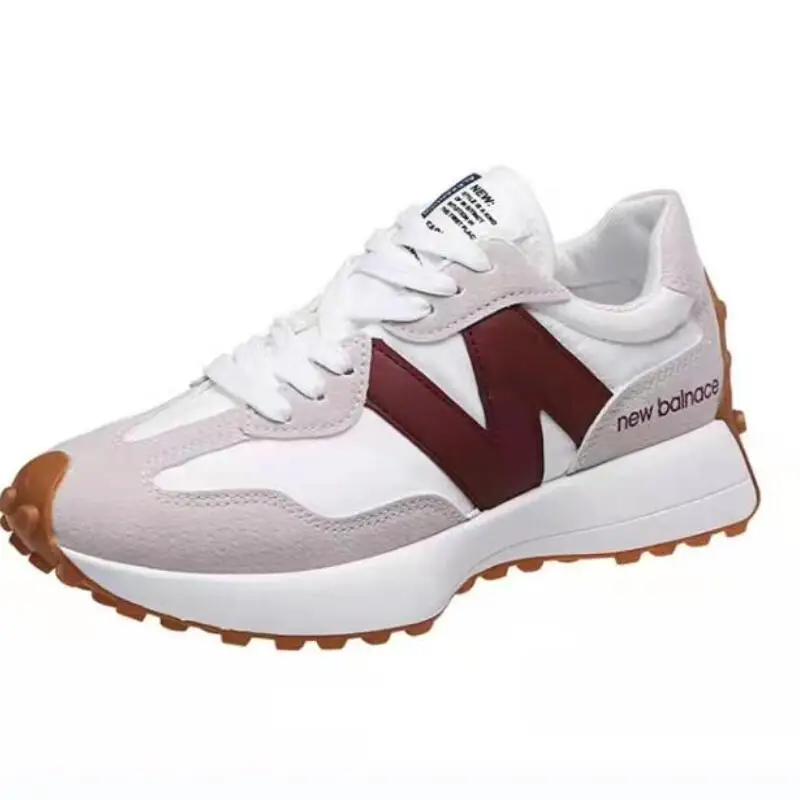 

New Spring Sport Sneakers Women 2022 Fashion Thick Bottom Breathable Running Vulcanize Shoes Luxury Brand White Old Dad Shoes