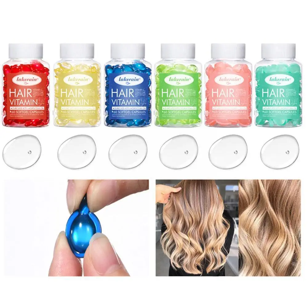 

60 капсул, витамин С для восстановления кожи головы