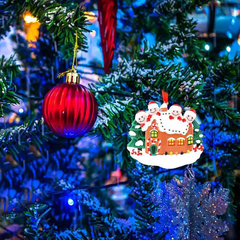 Семейное украшение 2022 украшения для рождественской елки сделай сам письмо имя