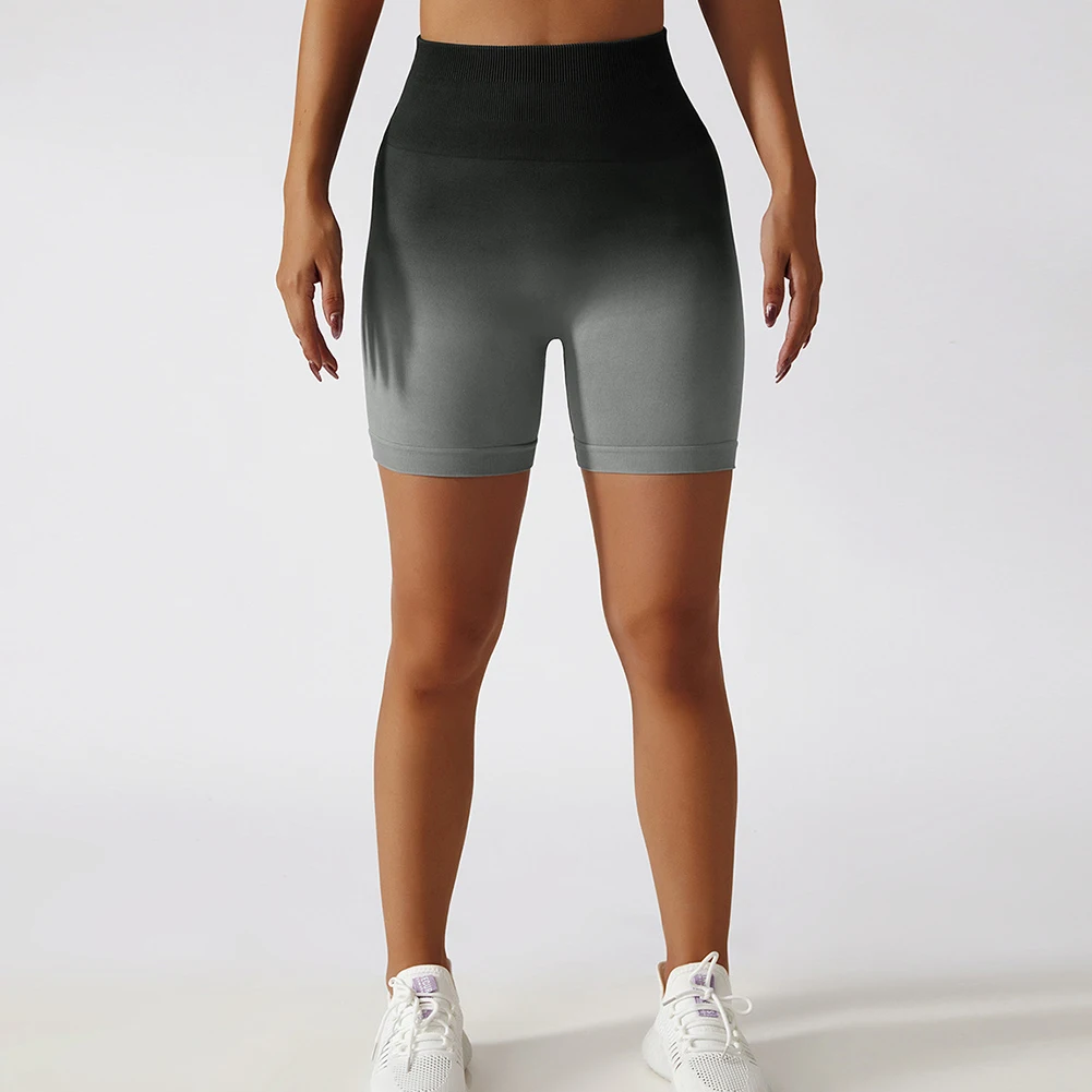 Nylon Yoga-Sport Pants Butt Lift Slim-Fit Shorts For Running