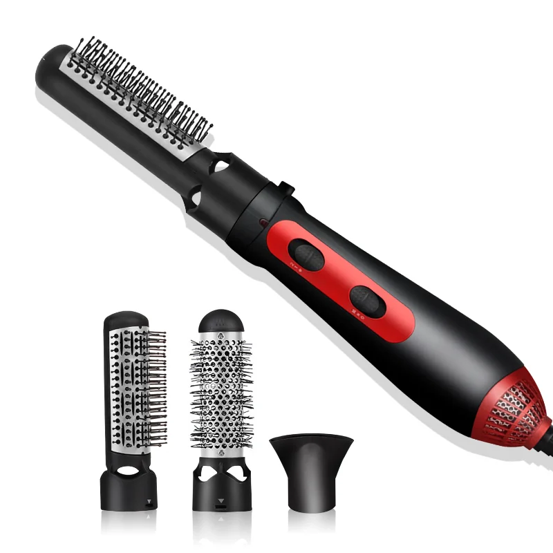 

New Hair Dryer Hot Air Brush 3 In 1 Straightening Brush Hair Curler Styler and Volumizer Multifunctional One Step Blow Dryer