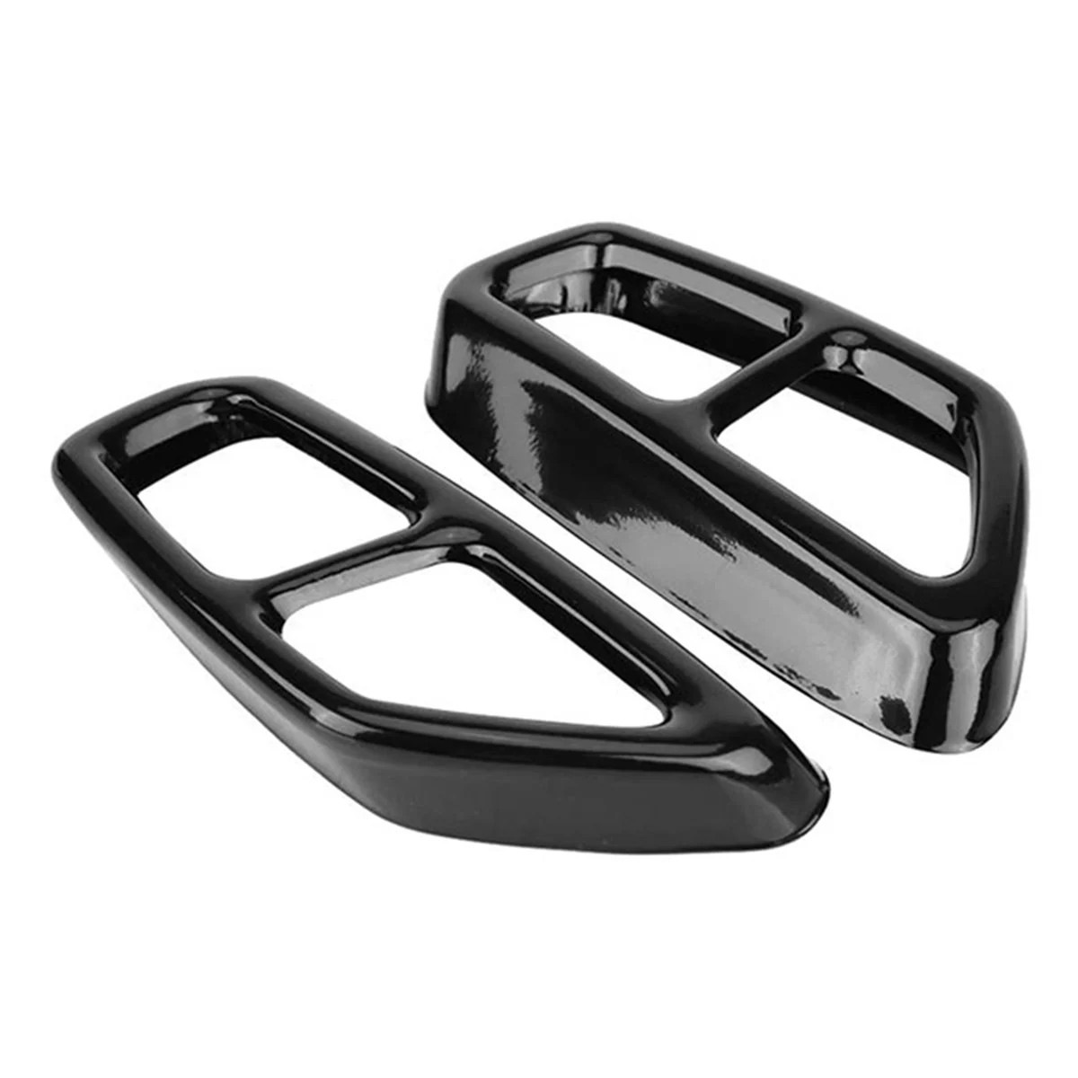 Автомобильная черная крышка выхлопной трубы ABS для BMW 5 серии G30 528Li 530Li 2017-2018