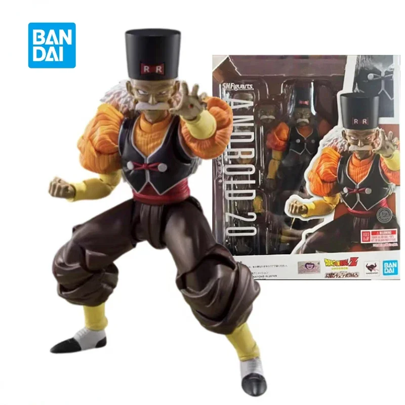 Оригинальная фигурка SHF Dragon Ball Z Dr.Gero Android 20 аниме модель в сборе коллекционные
