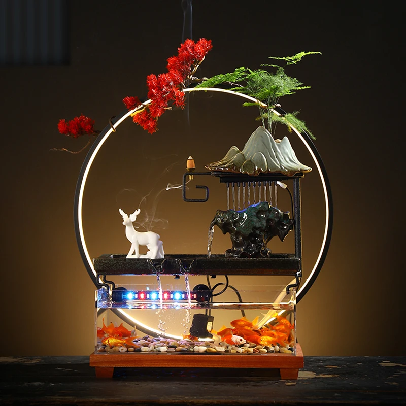 Креативное домашнее украшение керамическая Циркулирующая вода для офиса