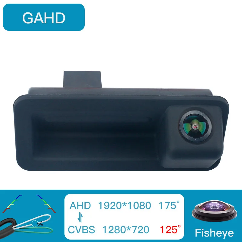 

HD AHD 1080P Автомобильная камера заднего вида с ручкой багажника для Ford Mondeo MK4 CHIA-X Fiesta ST Kuga MK1 S-Max C-Max Focus 2 MK2