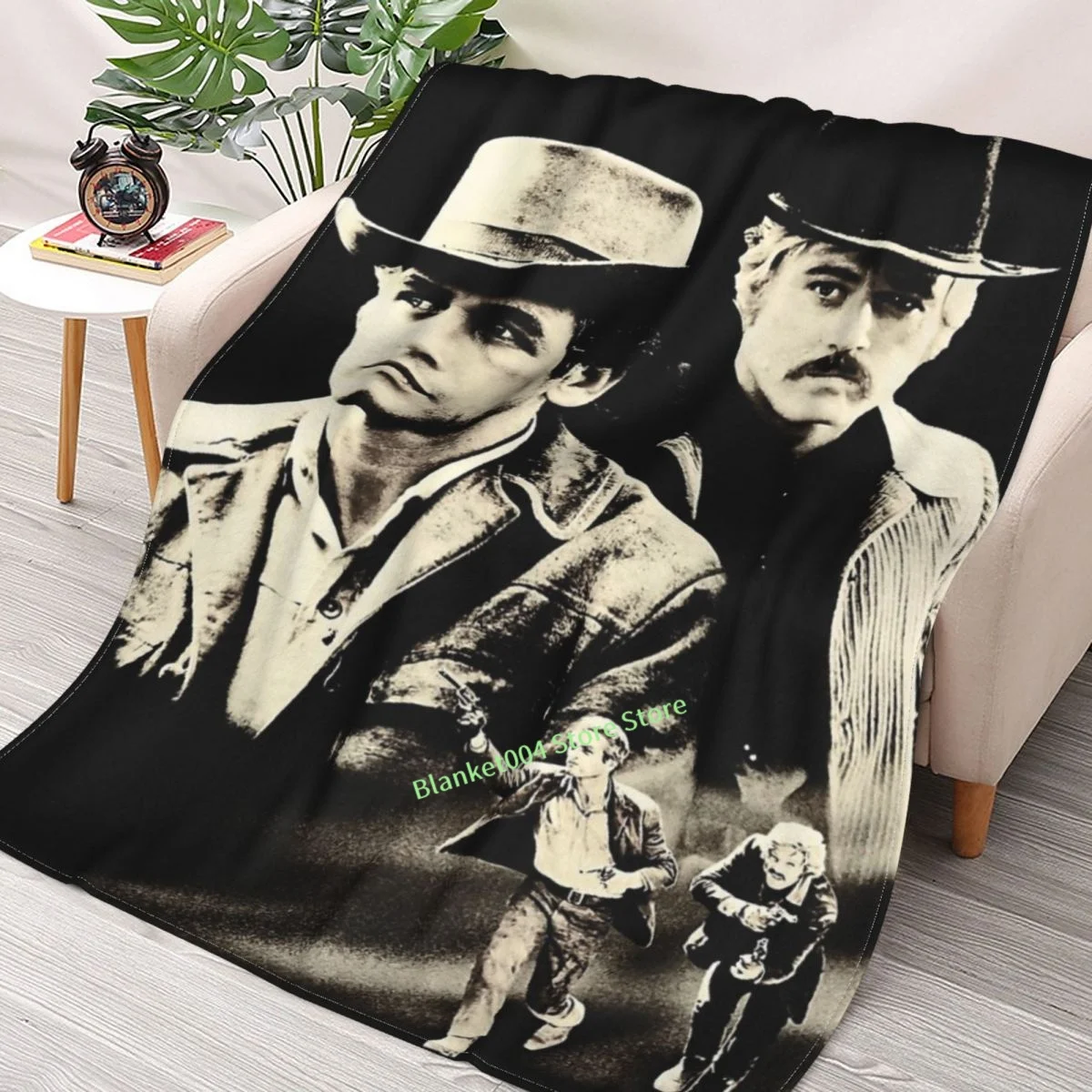 Детское ретро-одеяло Butch Cassidy And The Sundance декоративное одеяло с 3D принтом для дивана
