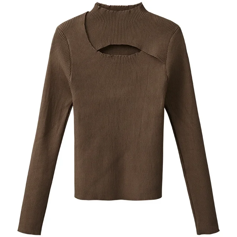 Стильный внутренний свитер-поло/черепаховый воротник дизайн чувствительности