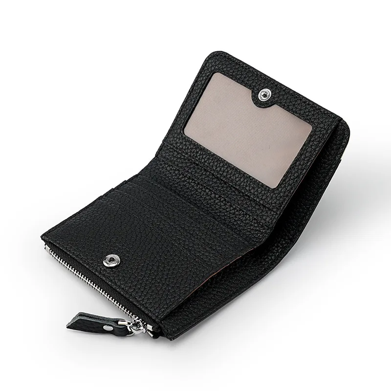 RanHuang новинка 2024 женские короткие кошельки из натуральной кожи