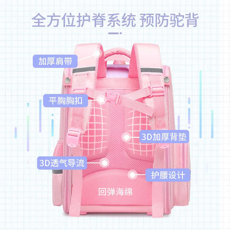 Children School Bags for Girls Orthopedic Backpack Kids cartoon Backpack schoolbag Primary School backpack Kids Satchel mochila