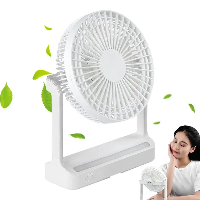 

Camping Fan With Light Camping Fans For Tents Pocket Fan Portable USB Powered Fan3 Speeds Enhanced Airflow Rechargeable Quiet