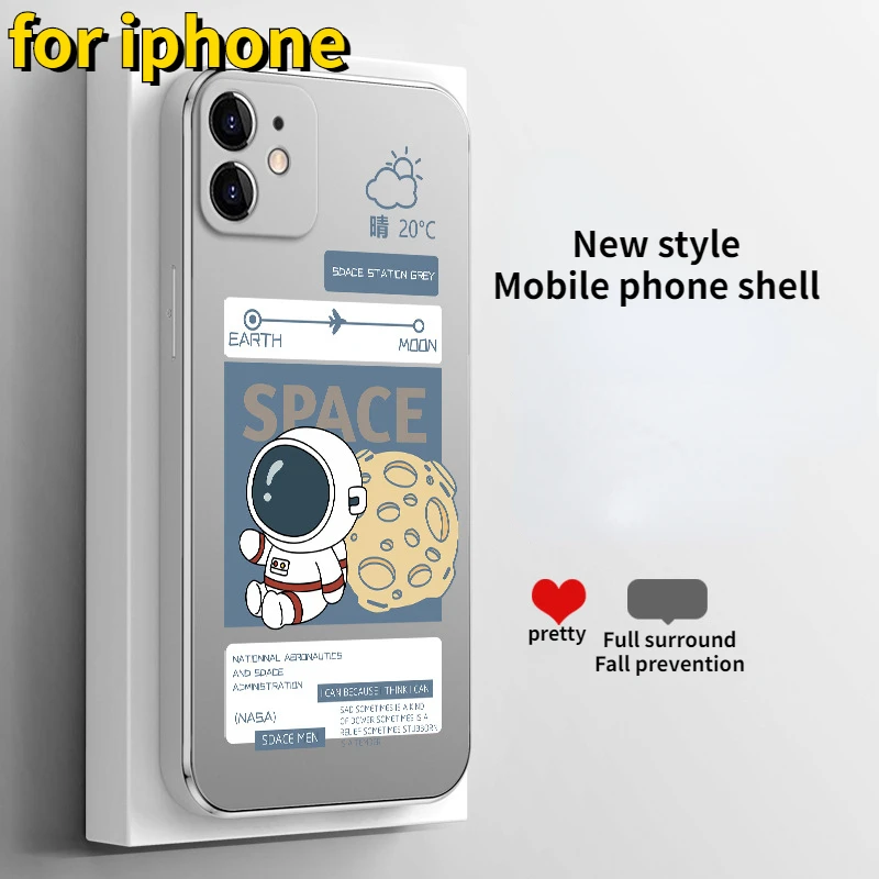 

For iPhone 14 13 12 11 Pro Max XR XS X 6S 7 8 Plus Mini Shockproof Phone Case Protective Sleeve
