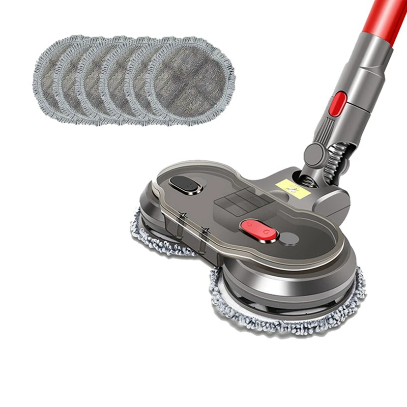 

Promotion!Electric Wet Dry Mopping Head For Dyson V7 V8 V10 V11 Accessories With Water Tank Mop Head Mop Pads Replaceable Parts