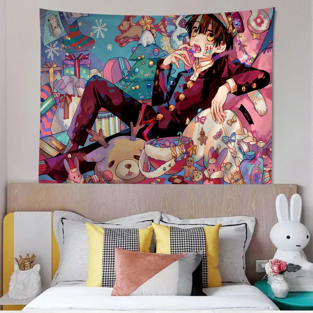 H-Hanako-kun Hanging Bohemian Tapestry Cheap Hippie Wall Tapestries Mandala Home Decor