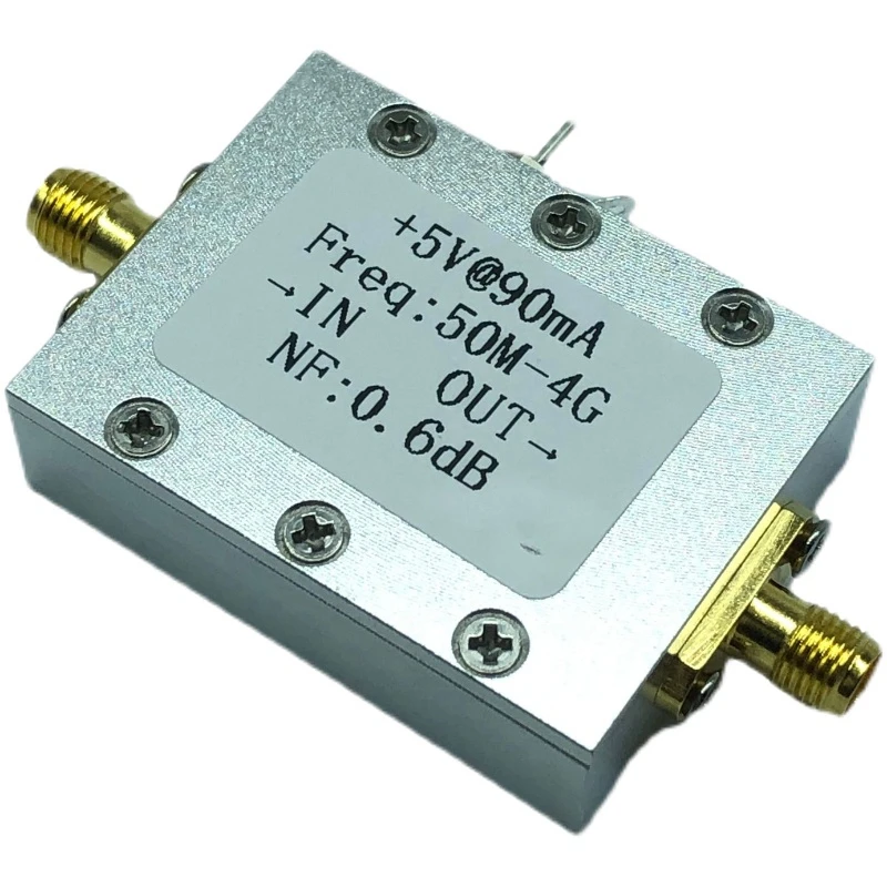 Лучшие предложения Радиочастотный усилитель LNA 0 05-4G NF = 0.6DB плата модуля усилителя