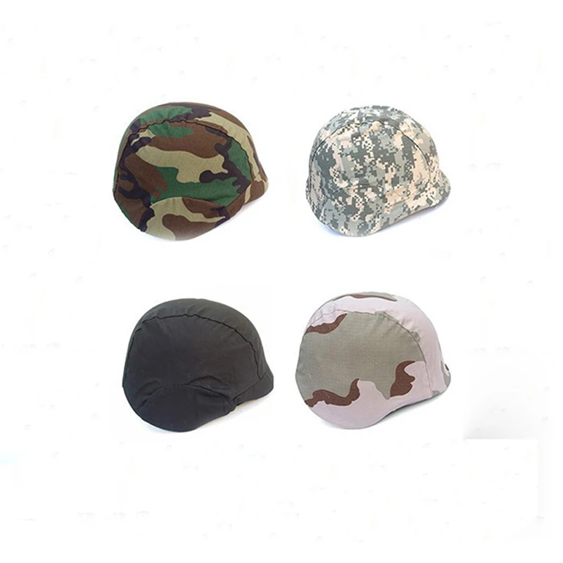 

Tactical Helmet Cover Airsoft Paintball Wargame Gear CS FAST Helmet Cover Cotton Military Tactical Camouflage Helmet Cover