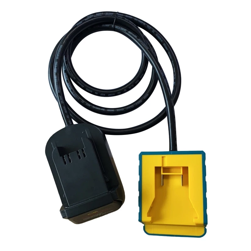 

A0KB Portable Battery Extension Cord Tool for makita 18v Battery Weight Reducer for dewalt 18v for bosch For Milwaukee 18V