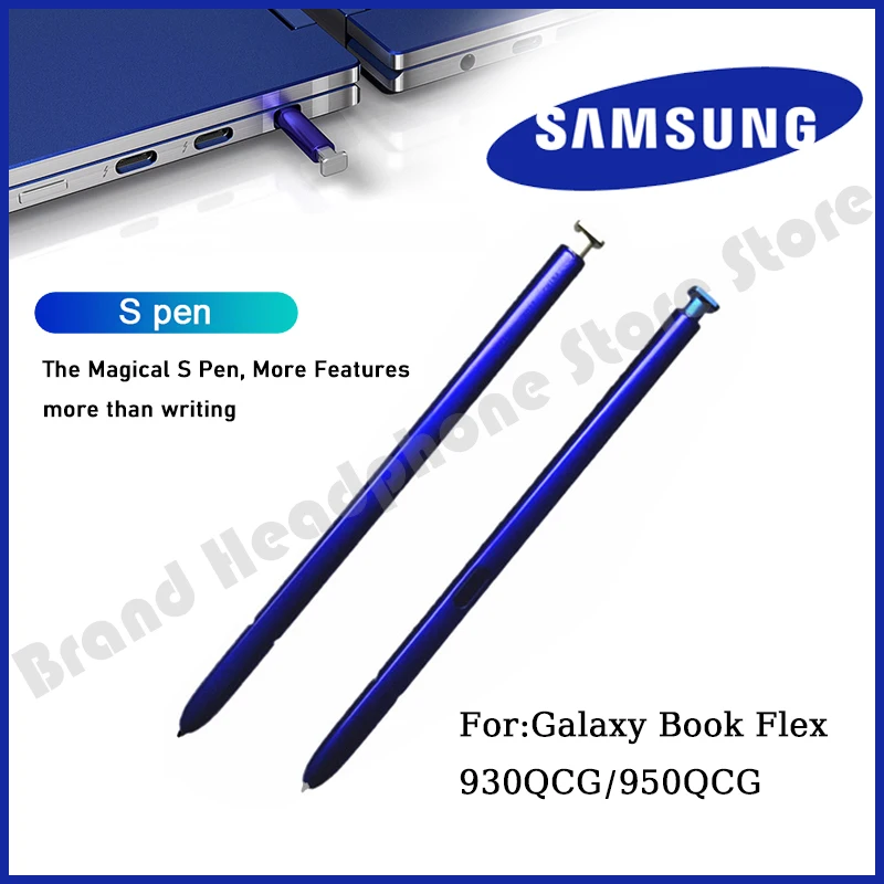 Original Samsung Galaxy Book Flex Stylus Pen for NT930QCG NT950QCG Spen Stylus Laptop Screen Pen with Bluetooth Replacement Pen