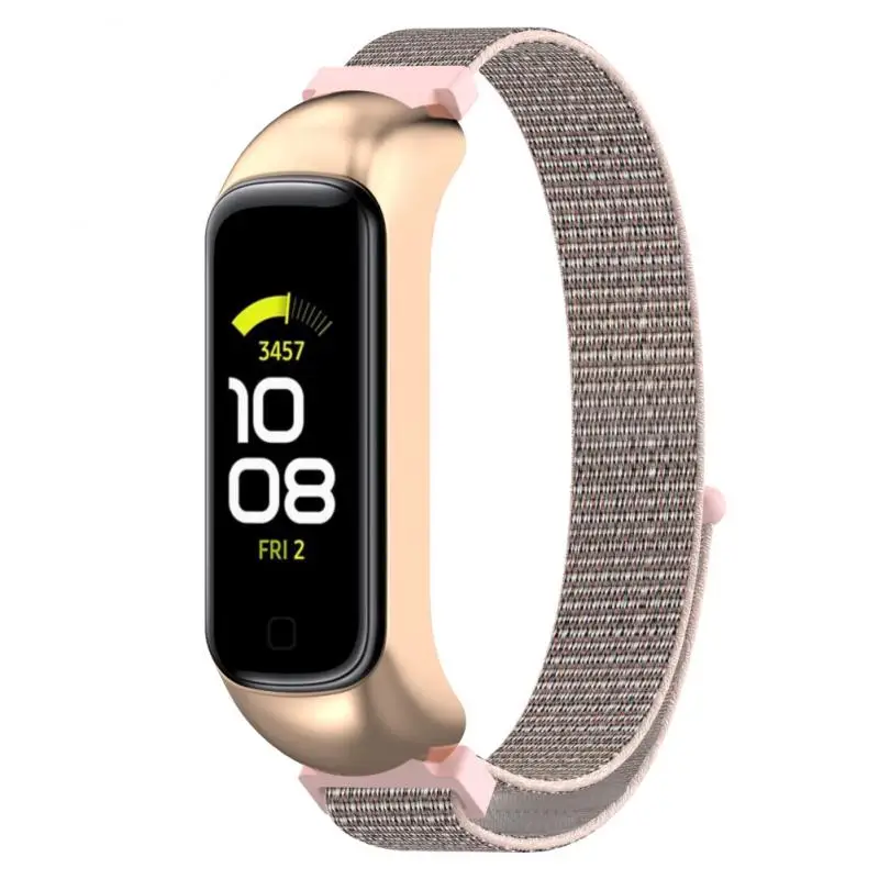 

Replacement Wristband Nylon Loop Strap Sports Strap For Samsung Galaxy Fit2 Replacement Watch Band Sport Nylon Bracelet