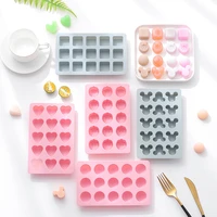 honeycomb ice cube trays reusable silicone ice cube mold bpa free ice maker with removable lids