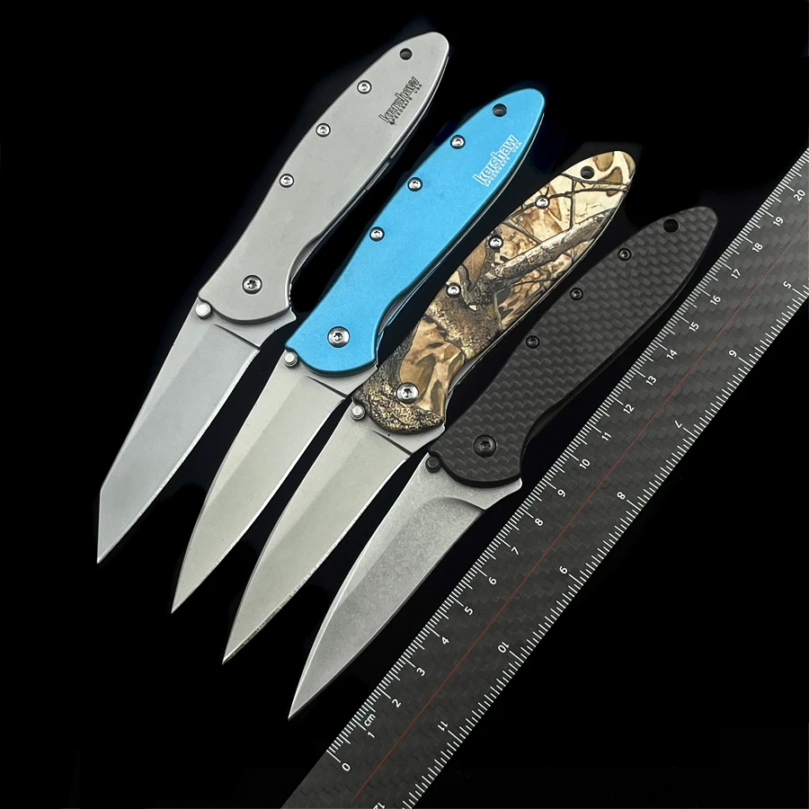 

Kershaw 1660 Ken Onion Leek Assisted Flipper Knife Outdoor Camping Hunting Pocket Tactical Self Defense EDC Utility Knife