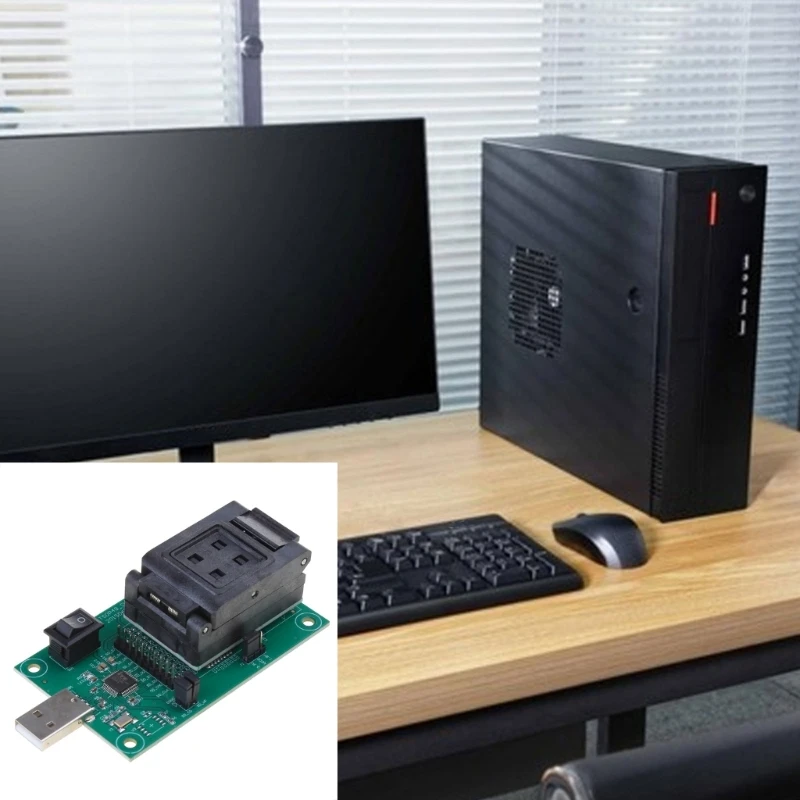 Усовершенствованная USB-подставка для программирования eMMC153/169 удобного