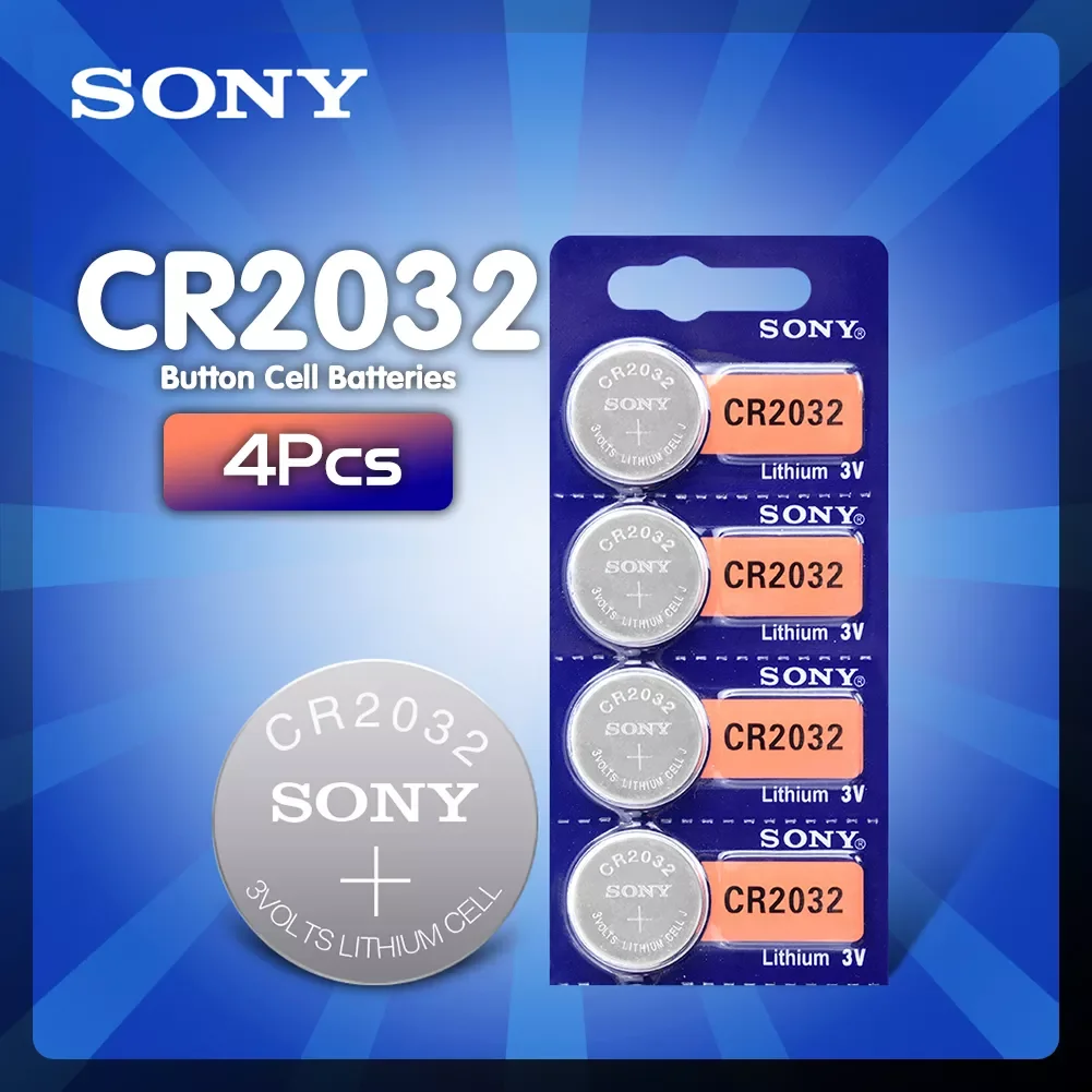

4 шт., кнопочные батарейки cr2032 3 В, cr 2032 DL2032 ECR2032 KL2032 5004LC