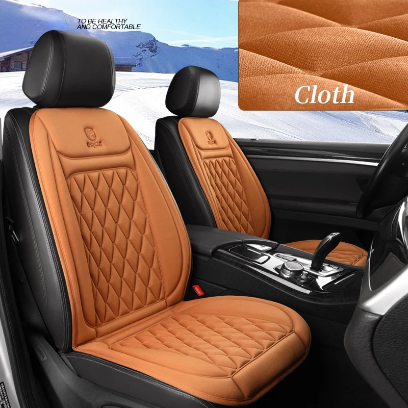 

Car Seat Heater Electric Heated Car Heating Cushion Winter Seat Warmer Cover Car Accessories Office Universal Heating Pad