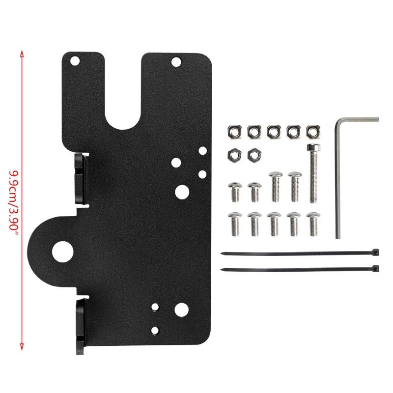Upgraded Direct Extruder Back Plate for E3D Hemera Extruder CR-10 CR10S images - 6