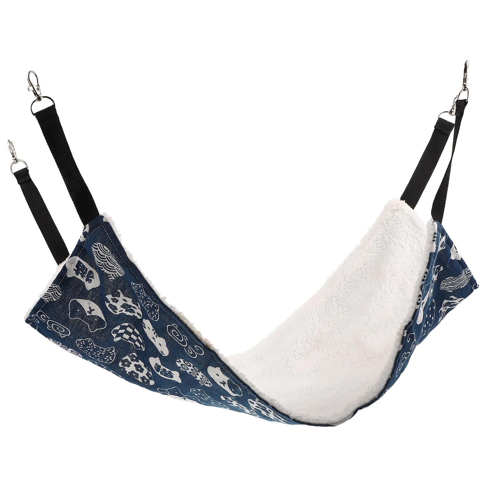 

Cat Hammock Bed Hangingcage Comfortable Decorative Swing Hamster Ferret Hideout Cave Pet Small Toy Lying Kitten Plush