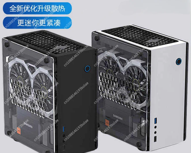 A31S mini itx боковое прозрачное шасси небольшой блок питания 1u Шасси А4 неалюминиевый