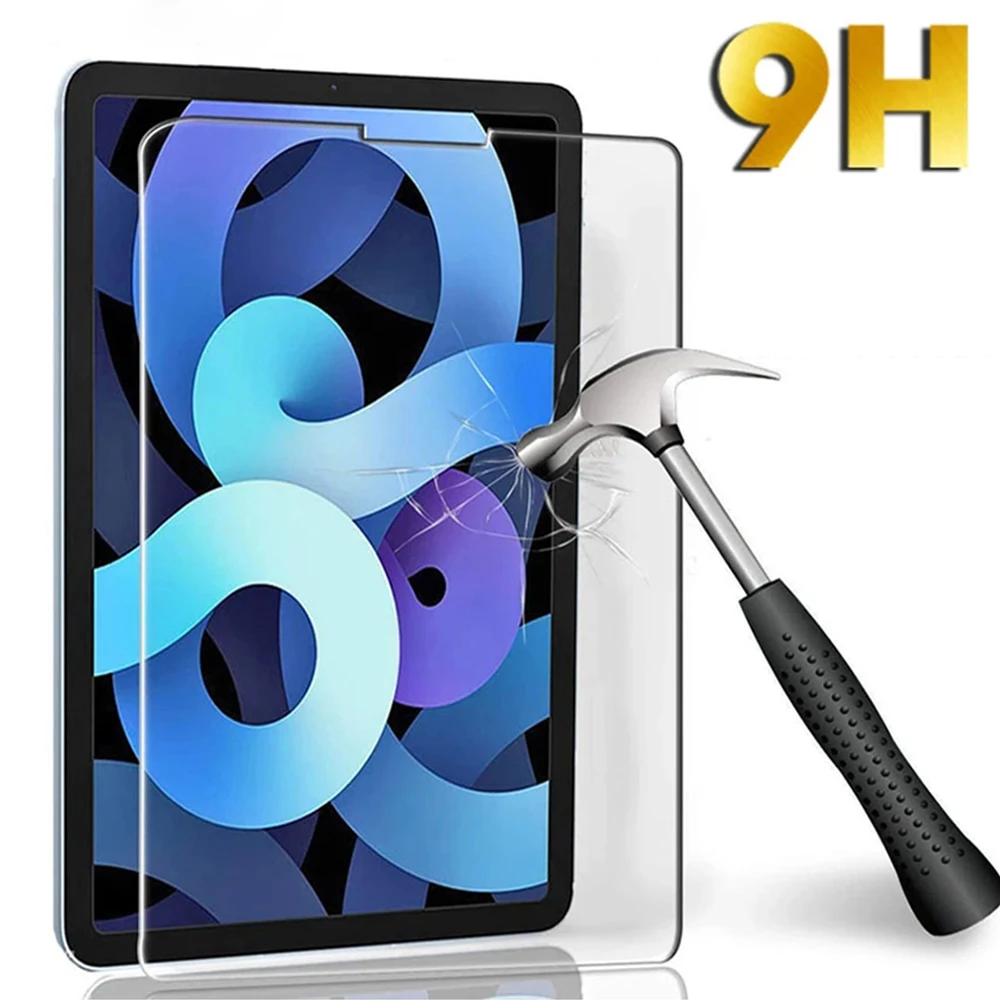 tempered glass for apple ipad air 5 2022 a2589 a2591 full coverage screen protector glass for ipad air 5th generation 10 9 free global shipping