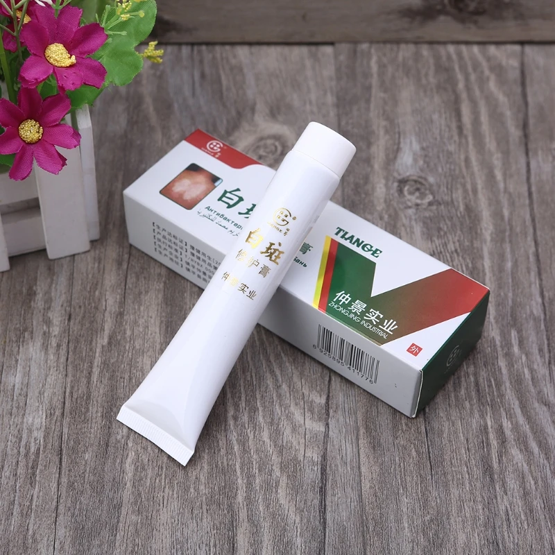 

30g Chinese Medical Herbal White Spot Disease Cream Pigment Melanin Promote Liniment Skin Vitiligo Leukoplakia Treatment
