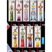 bk067 diy craft cross stitch bookmark christmas plastic fabric needlework embroidery crafts counted new gifts kit holiday