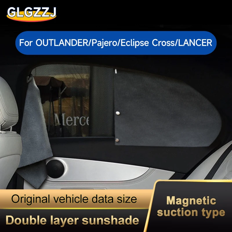 

[Изготовление на заказ] автомобильные солнцезащитные шторы для Mitsubishi Outlander Attrage Space Star Clot Plus Eclipse Cross Lancer Galant Grandis