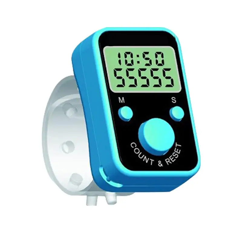 Ручной счетчик Clicker на палец ручное кольцо электронный для гольфа номера шитья